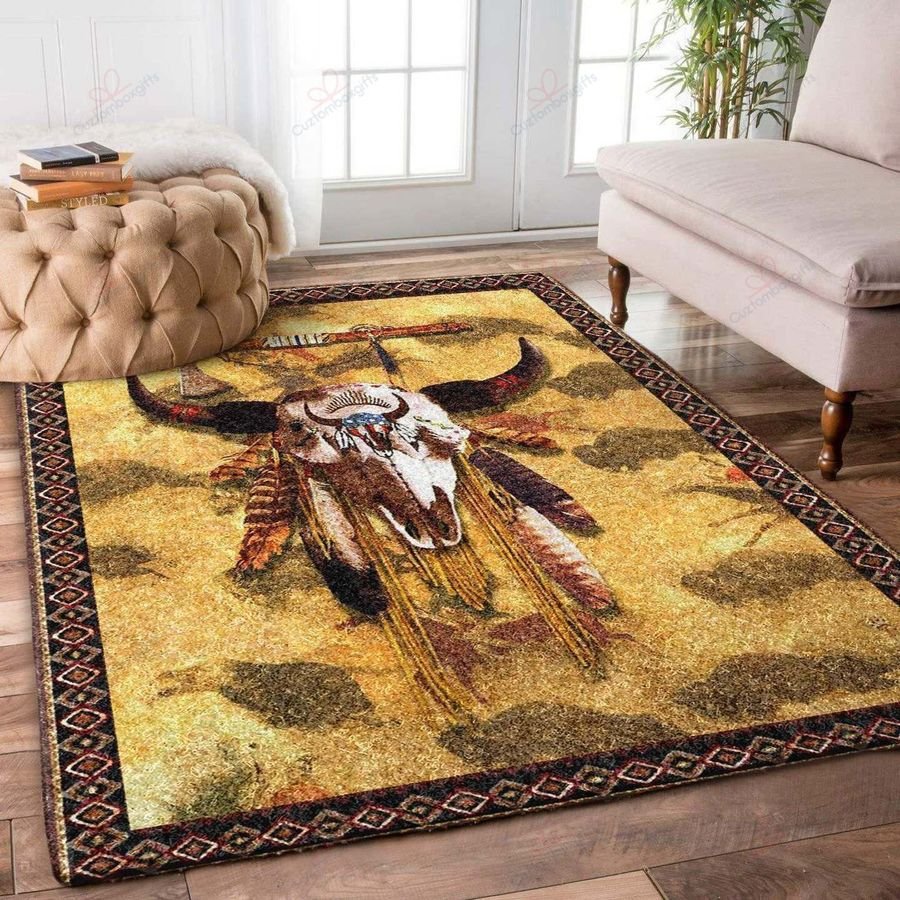 Native American 3D All Over Printed Rug