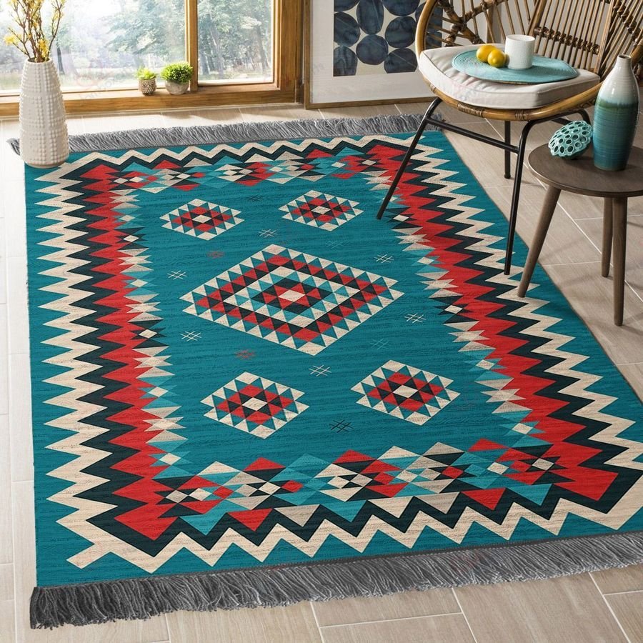 Native American 3D All Over Printed Rug