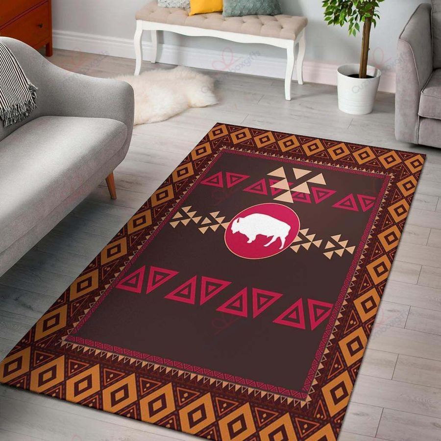 Native American 3D All Over Printed Rug