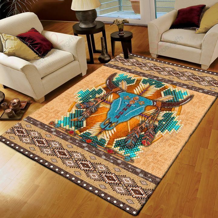 Native American 3D All Over Printed Rug
