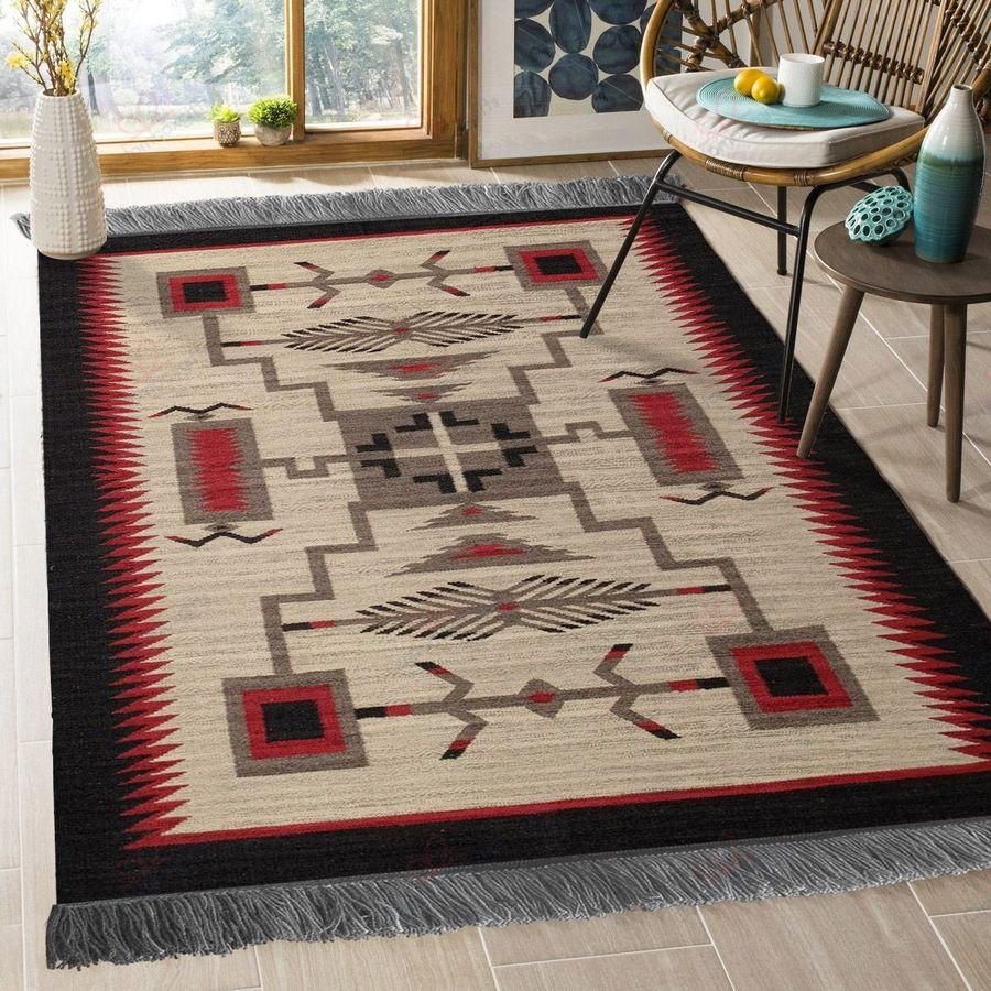 Native American 3D All Over Printed Rug