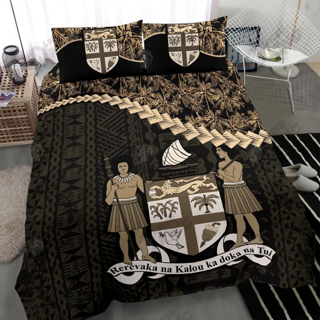 Fiji Lover Bedding Set With 2 Pillows Cover TQH20070101-BEDDING SETS-TQH-Twin-Vibe Cosy™