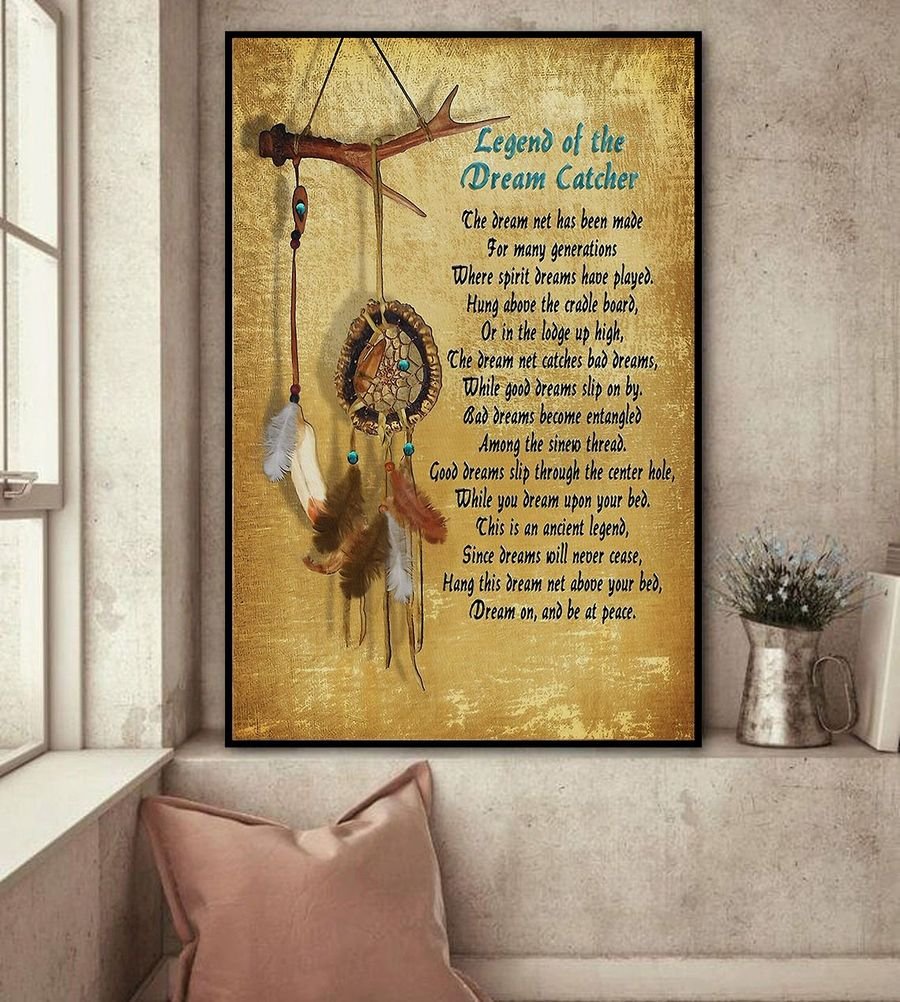 Native American 3D Printed Vertical Poster