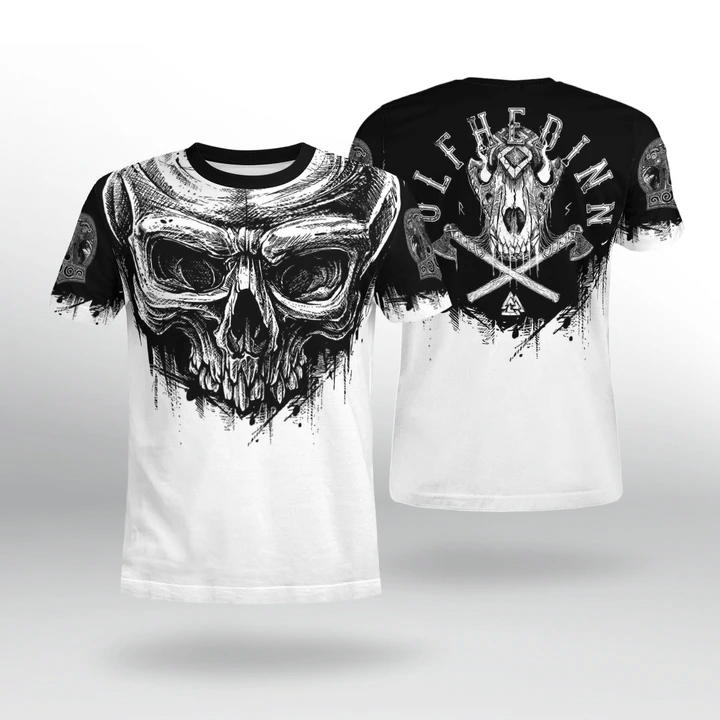 Viking Skull Hoodie For Men And Women