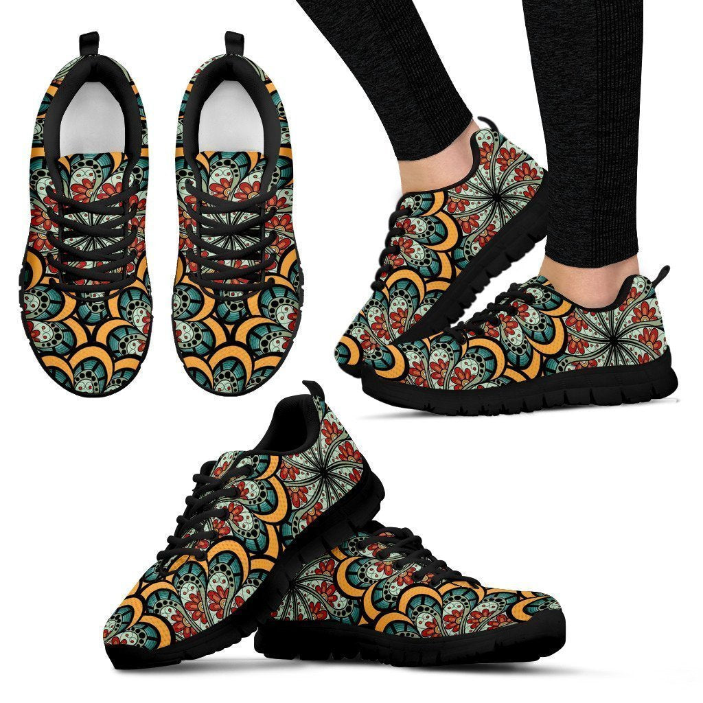 Flowers Women's Sneakers-6teenth World™-Women's Sneakers-US5 (EU35)-Vibe Cosy™