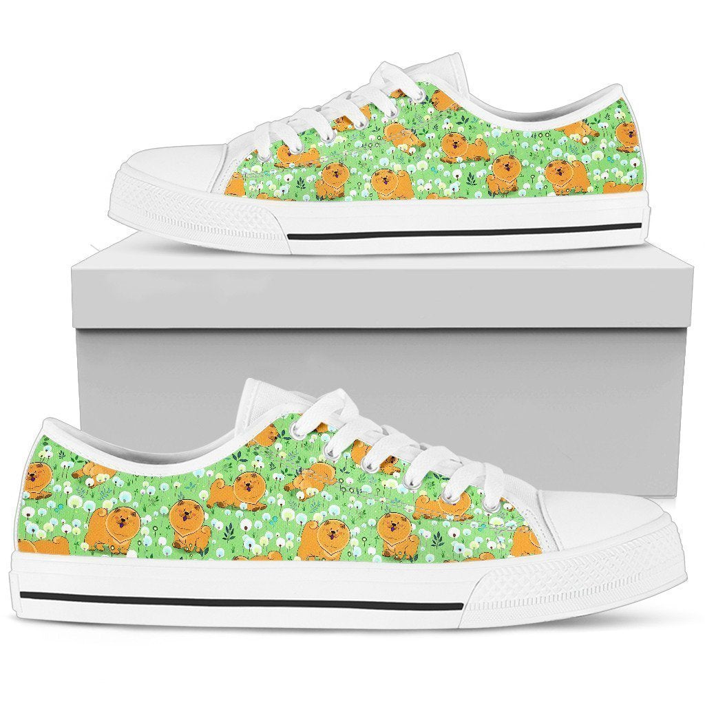 Chow Chow Women's Low Top Shoe-6teenth World™-Women's Low Top Shoe-US5.5 (EU36)-Vibe Cosy™