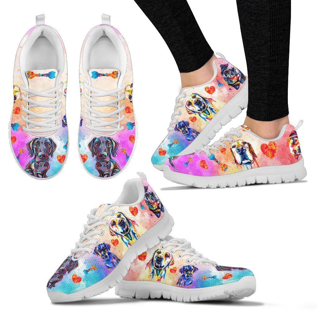 Labrador Retriever Women's Sneakers-6teenth World™-Women's Sneakers-US5 (EU35)-Vibe Cosy™