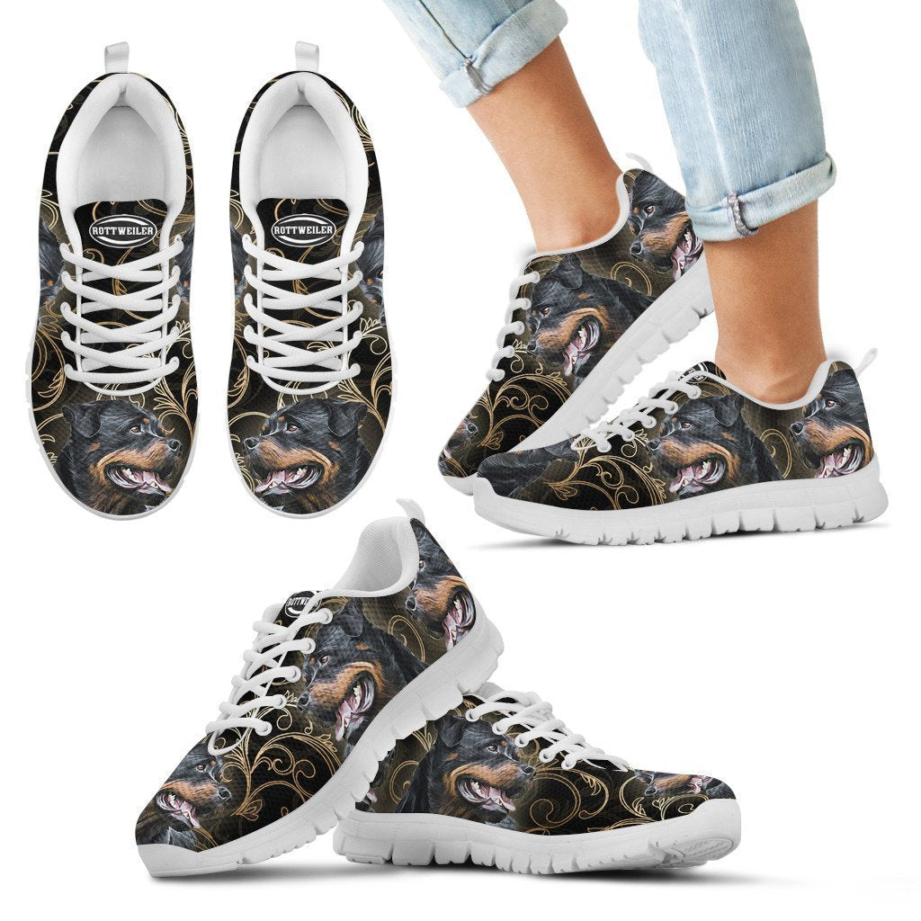 ROTTWEILER LOVERS Kid's Sneakers-6teenth Worldβ’-Kid's Sneakers-11 CHILD (EU28)-Vibe Cosyβ’