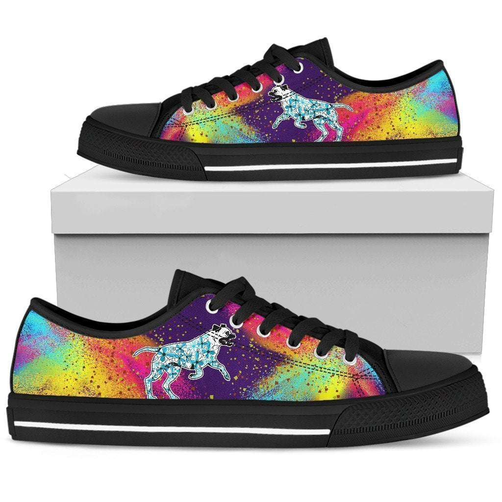 Bullmastiff Women's Low Top Shoe-6teenth World™-Women's Low Top Shoe-US5.5 (EU36)-Vibe Cosy™