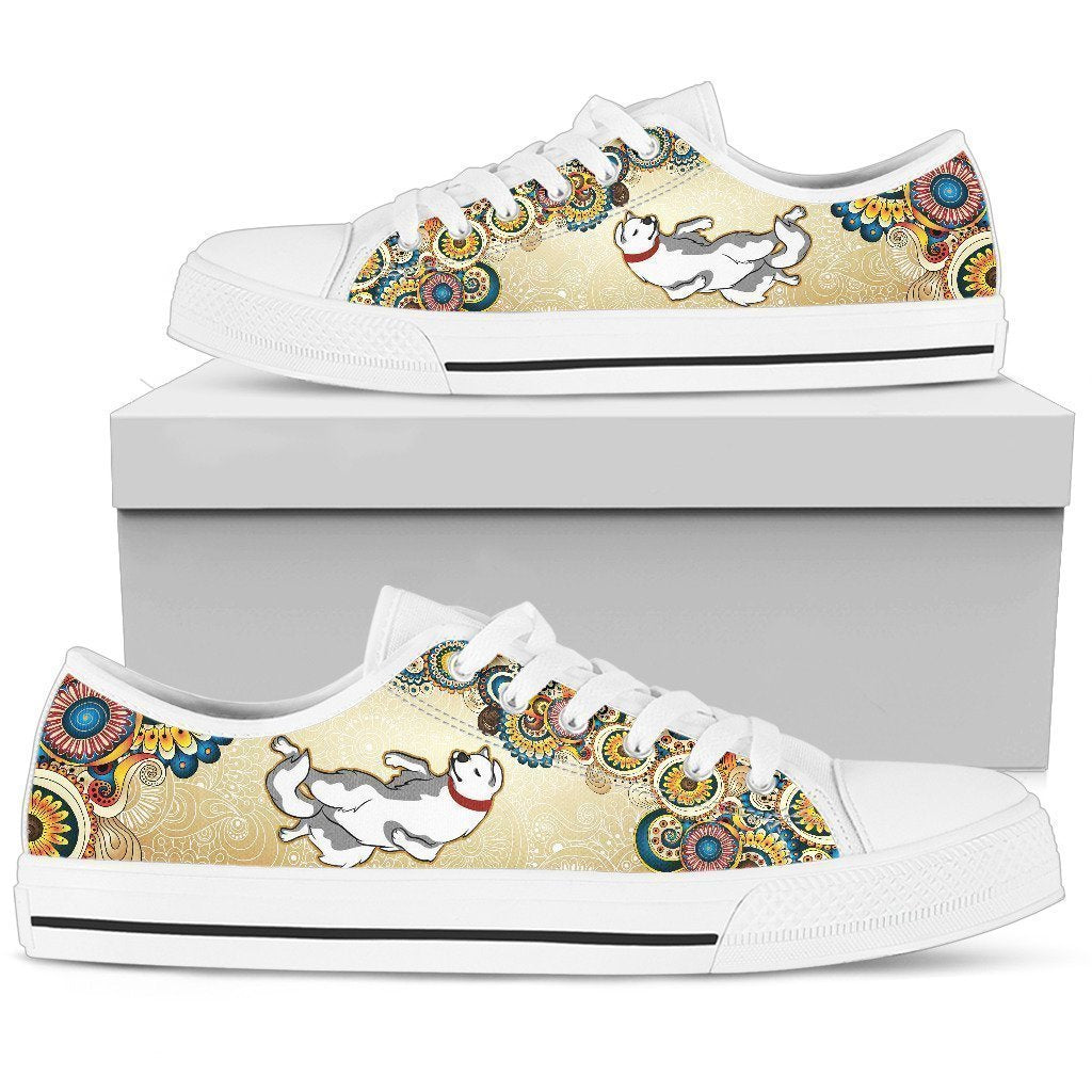 Great Pyrenees Women's Low Top Shoe-6teenth World™-Women's Low Top Shoe-US5.5 (EU36)-Vibe Cosy™