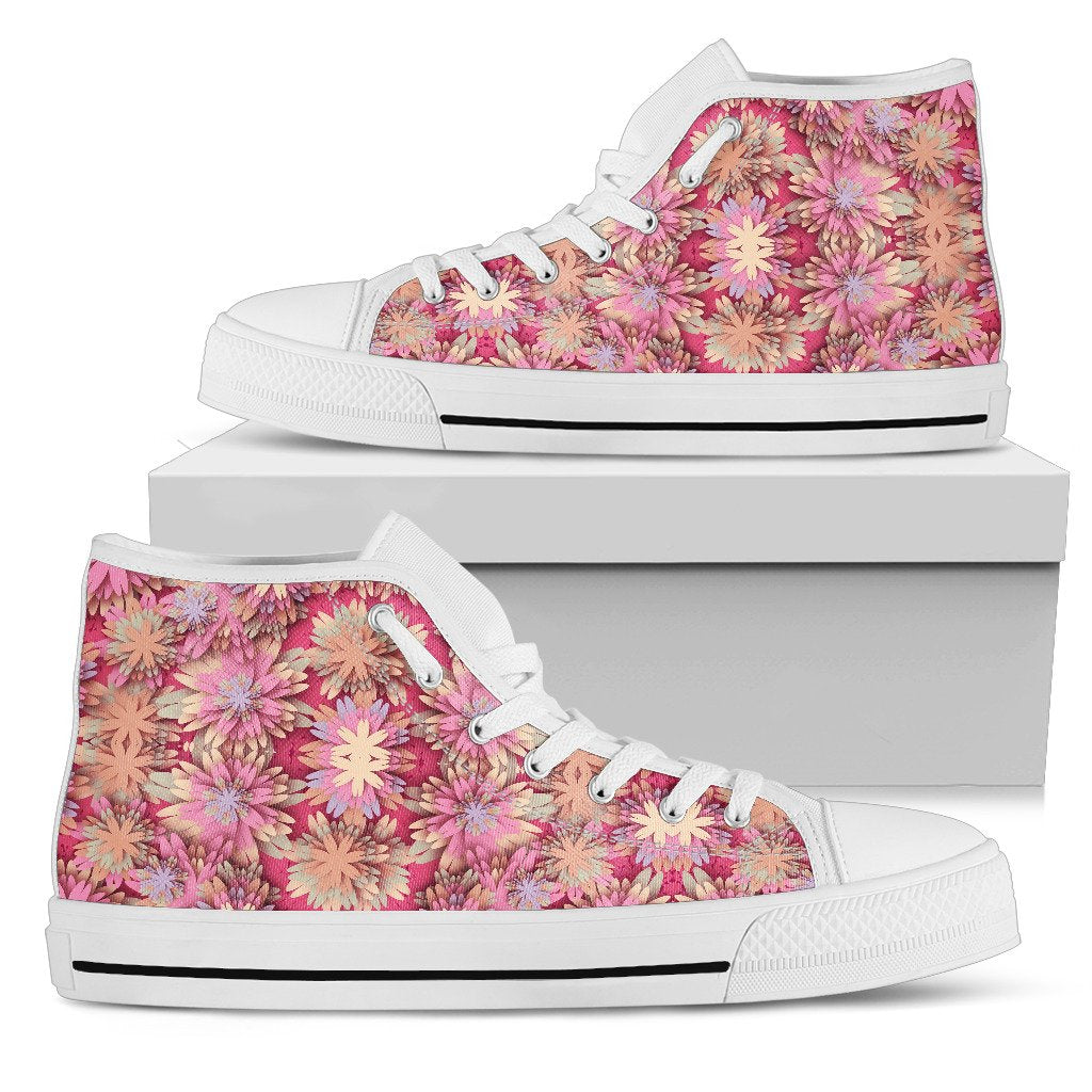 Donna Sneakers Alte - Bianco-Amaze Style™-Womens High Top - Donna Sneakers Alte - Bianco-US5.5 (EU36)-Vibe Cosy™