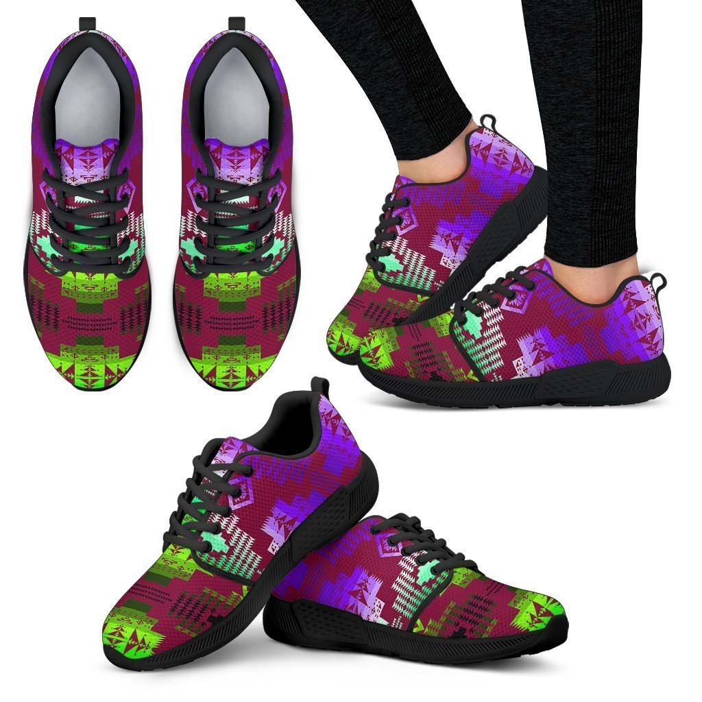 Plum Shades Sopo Women's Athletic Sneakers-6teenth World™-Women's Athletic Sneakers-US5 (EU35)-Vibe Cosy™