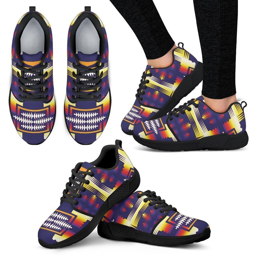 Southwest Rainbow Sage Sopo Women's Athletic Sneakers-6teenth Worldβ’-Women's Athletic Sneakers-US5 (EU35)-Vibe Cosyβ’