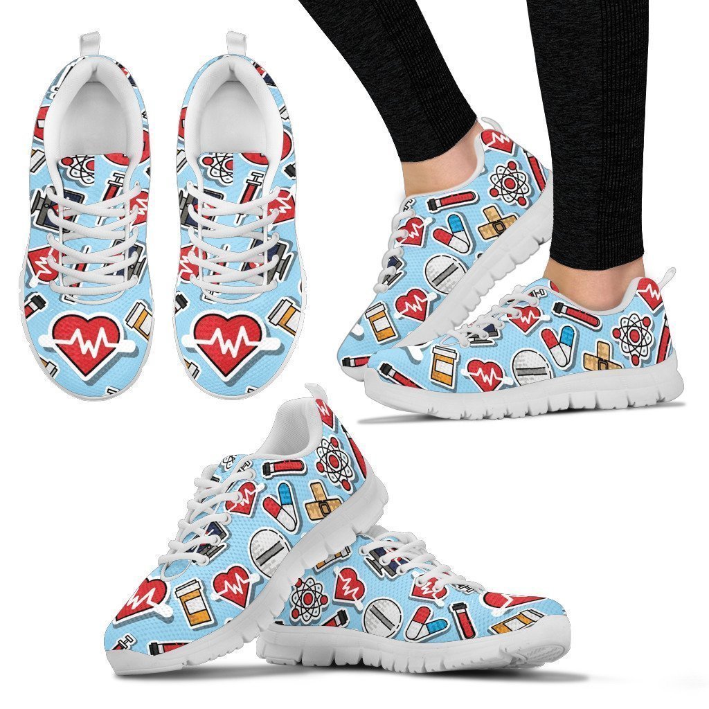 Heartbeat Women's Sneakers-6teenth World™-Women's Sneakers-US5 (EU35)-Vibe Cosy™