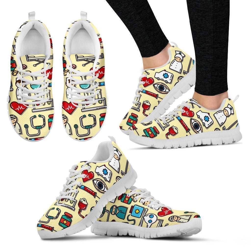 MEDICAL PROFESSIONAL Women's Sneakers-6teenth World™-Women's Sneakers-US5 (EU35)-Vibe Cosy™