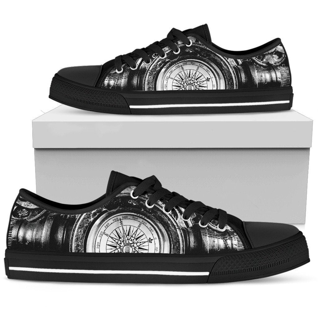 Commpas Women's Low Top Shoe-6teenth World™-Women's Low Top Shoe-US5.5 (EU36)-Vibe Cosy™