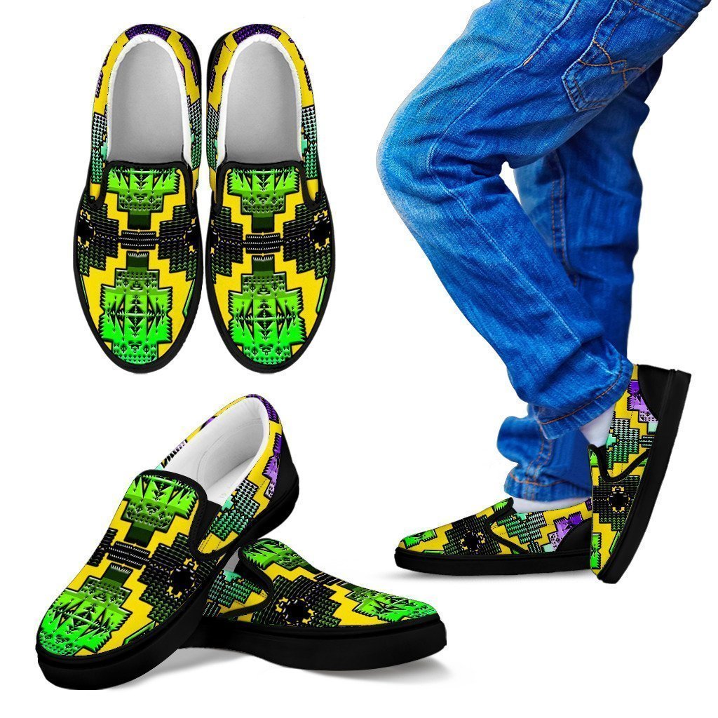 Bird Clan Kid's Slip Ons-6teenth World™-Kid's Slip Ons-11 CHILD (EU28)-Vibe Cosy™