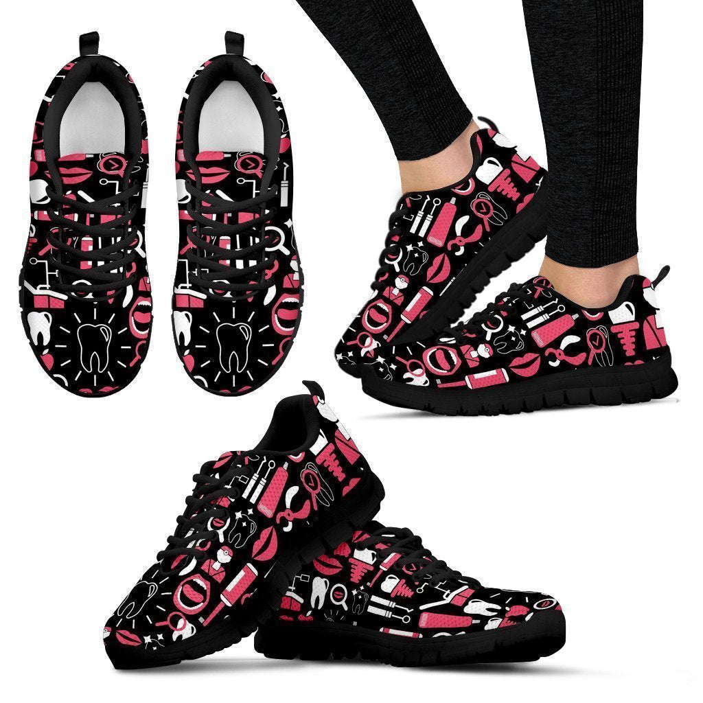 Dental Lovers Handcrafted Premium Mesh Women's Sneakers V2.-6teenth World™-Women's Sneakers-US5 (EU35)-Vibe Cosy™