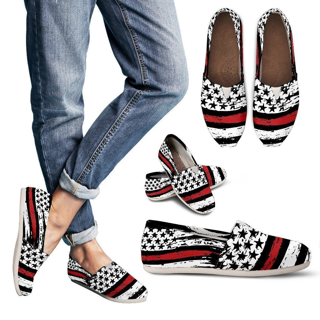 Thin Red Line Shoes Women's Casual Shoes-6teenth World™-Women's Casual Shoes-US6 (EU36)-Vibe Cosy™
