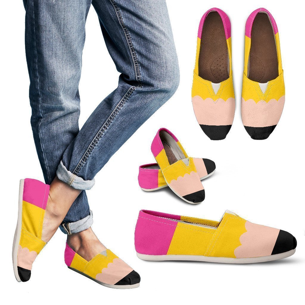 Pencil Teacher Women's Casual Shoes-6teenth World™-Women's Casual Shoes-US6 (EU36)-Vibe Cosy™