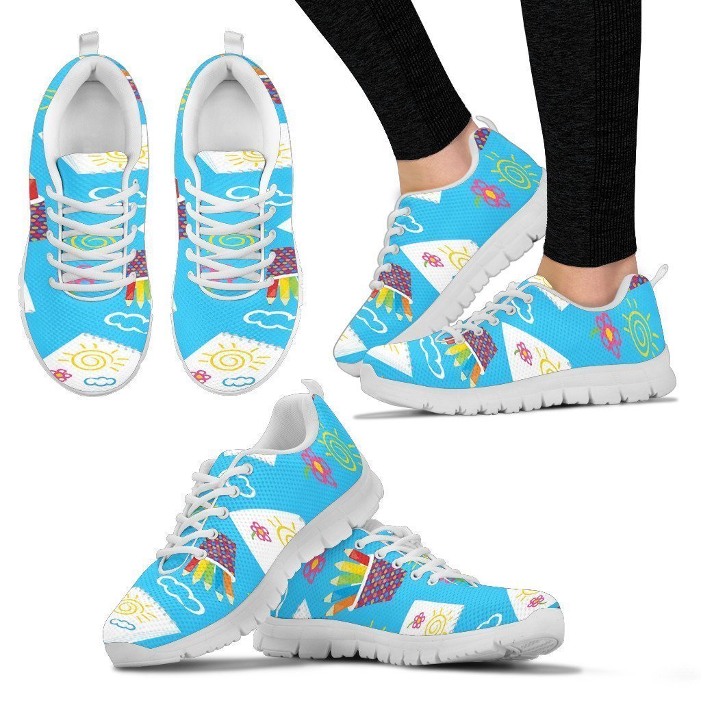 Artsy Women's Sneakers-6teenth World™-Women's Sneakers-US5 (EU35)-Vibe Cosy™