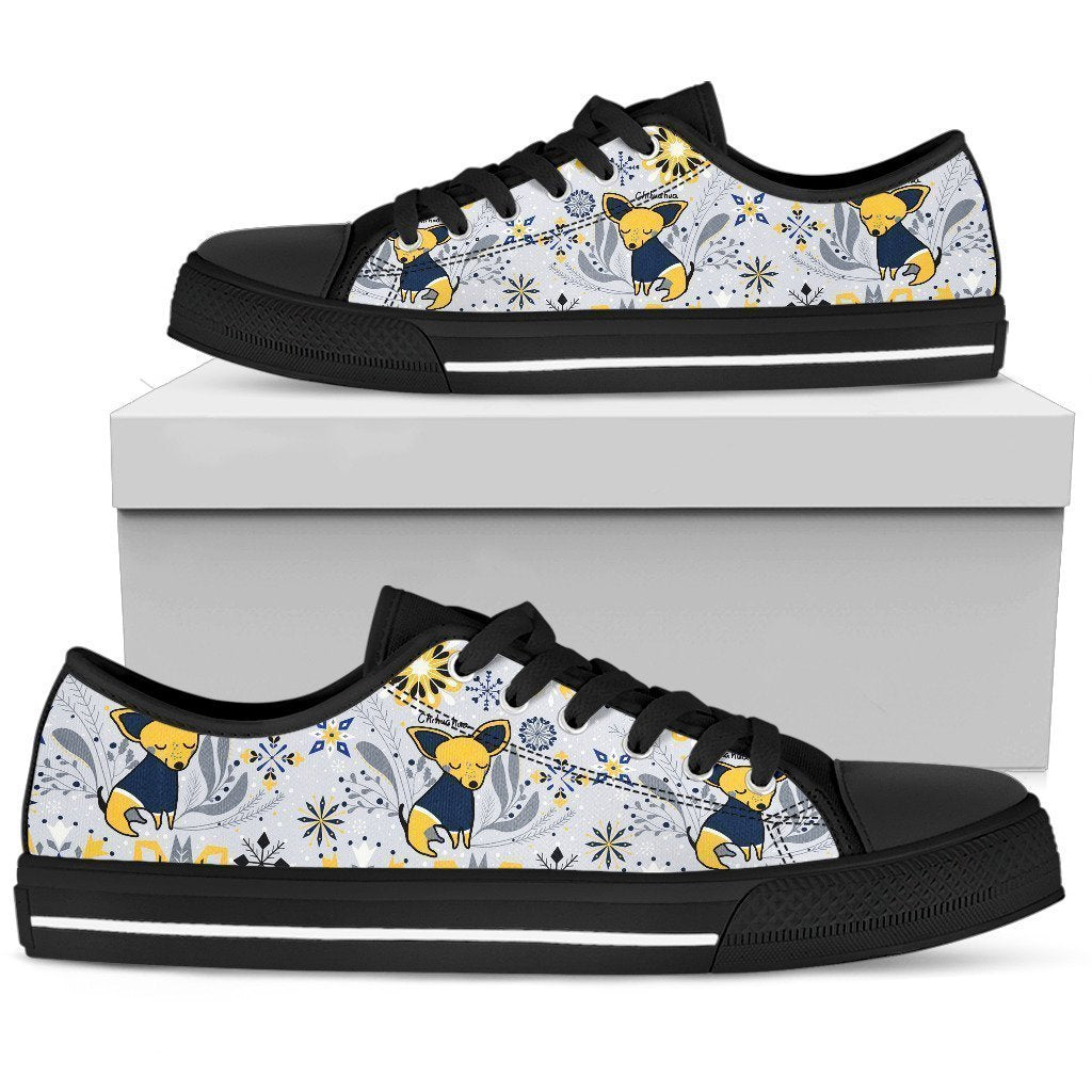 Chihuahua Women's Low Top Shoe-6teenth World™-Women's Low Top Shoe-US5.5 (EU36)-Vibe Cosy™