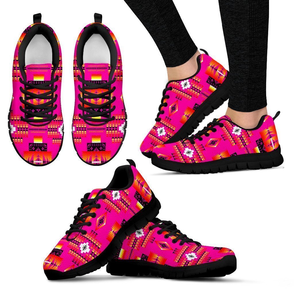 Seven Tribes Pink Sopo Women's Sneakers-6teenth Worldβ’-Women's Sneakers-US5 (EU35)-Vibe Cosyβ’