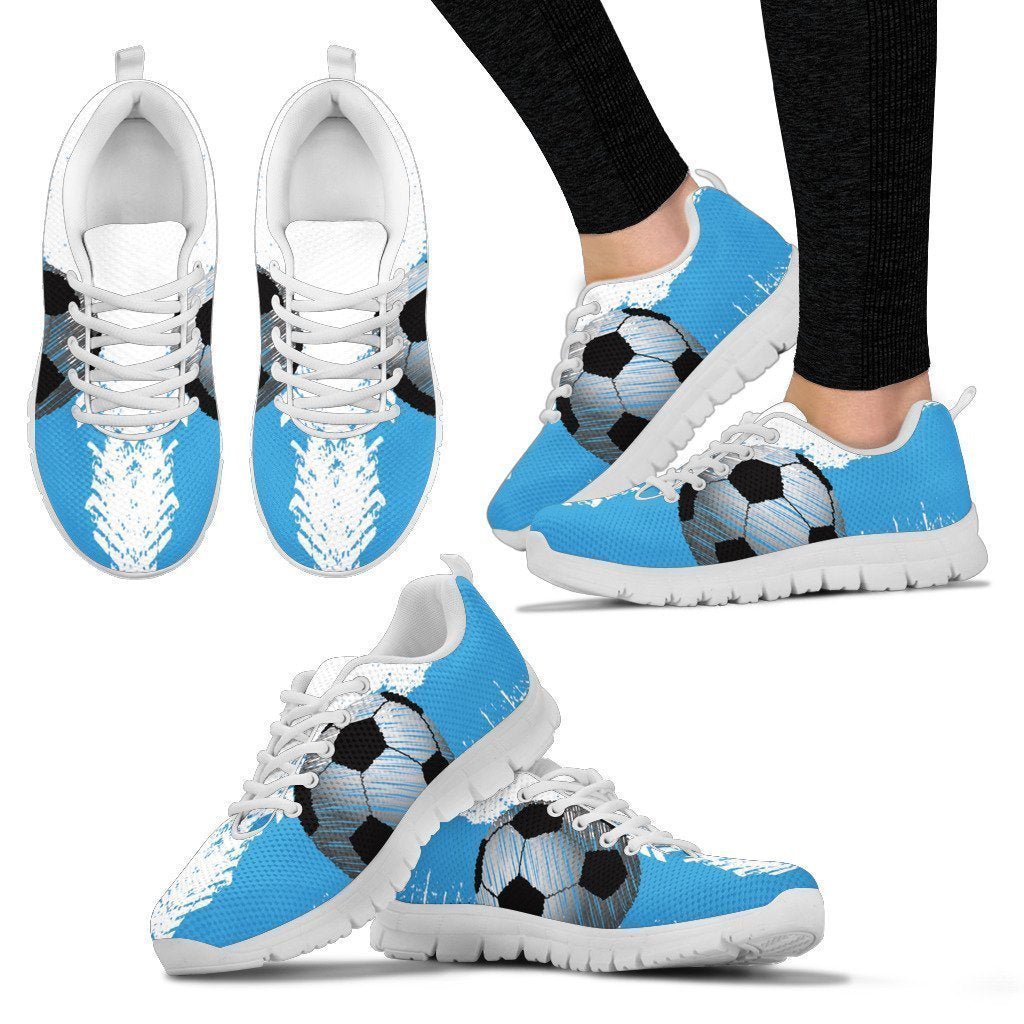 Soccer shoes-Shoes-6teenth Outlet-Women's Sneakers - White - Soccer shoes-US5 (EU35)-Vibe Cosy™