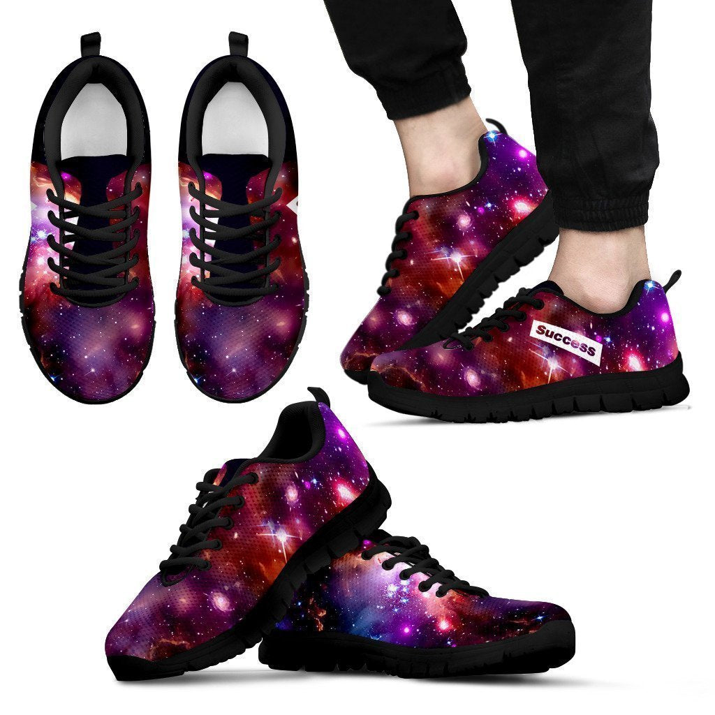 Galaxy Success Men's Sneakers Black-6teenth World™-Men's Sneakers-US5 (EU38)-Vibe Cosy™