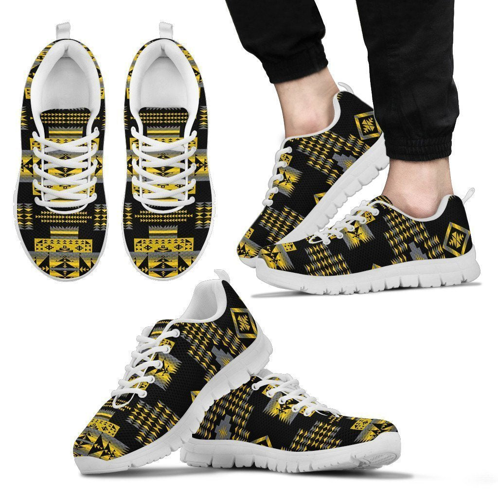 Seven Tribes Yellow Ocre Men's Sopo Sneakers White Sole-6teenth Worldβ’-Men's Sneakers-US5 (EU38)-Vibe Cosyβ’