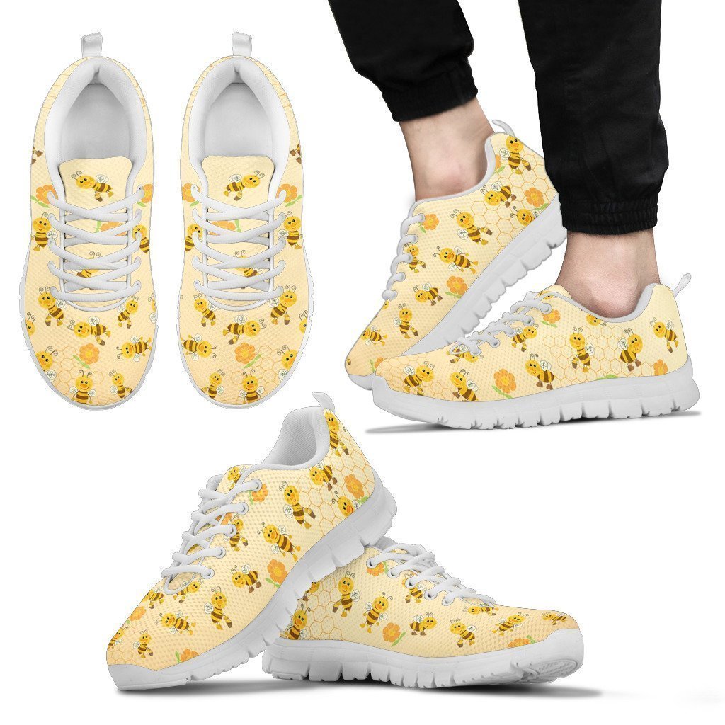 Bee Men's Sneakers-6teenth World™-Men's Sneakers-US5 (EU38)-Vibe Cosy™