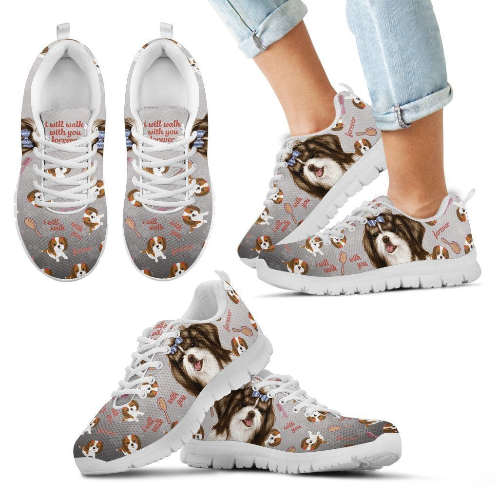 Shih Tzu Kid's Sneakers-6teenth World™-Kid's Sneakers-11 CHILD (EU28)-Vibe Cosy™
