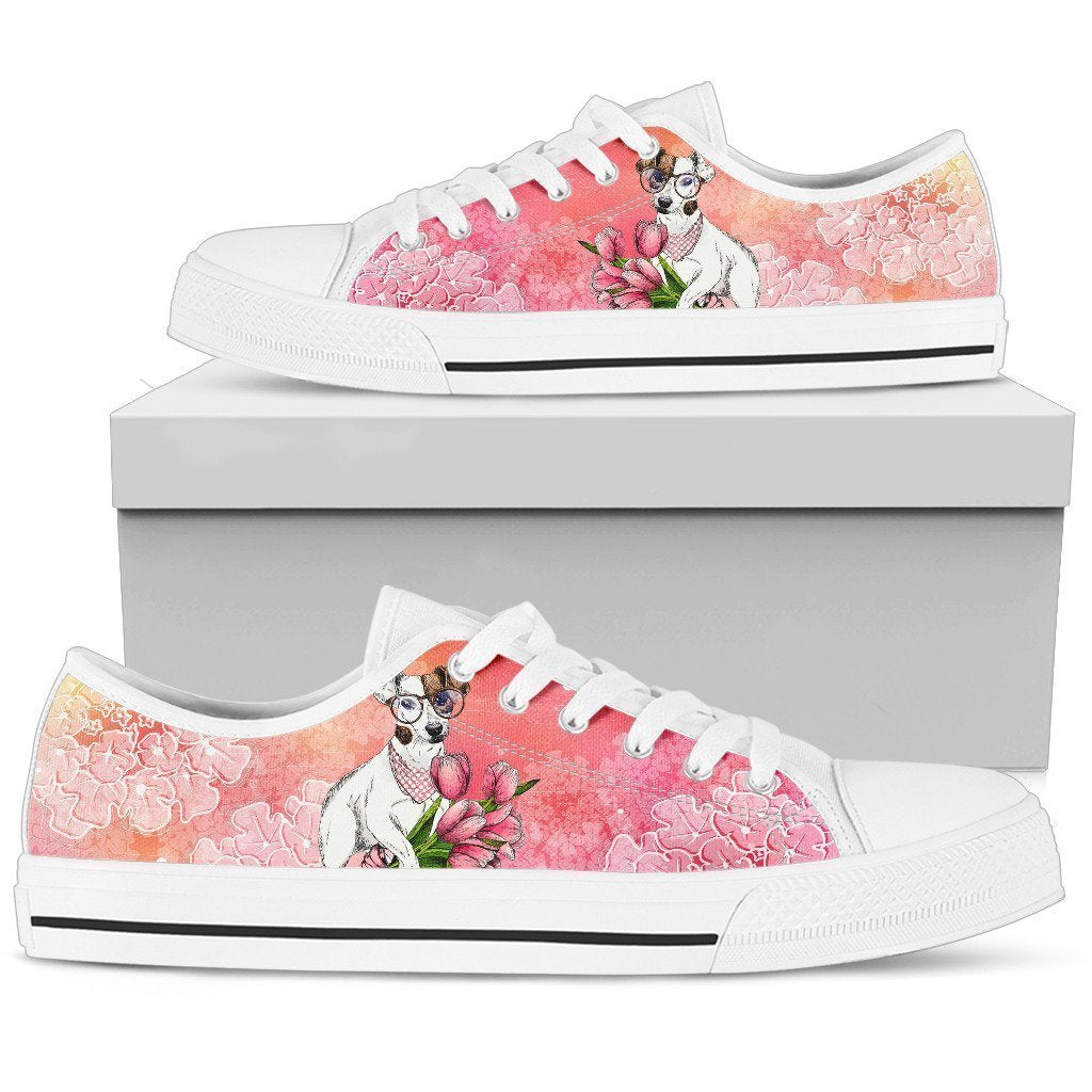 Jack Russell Women's Low Top Shoe-6teenth World™-Women's Low Top Shoe-US5.5 (EU36)-Vibe Cosy™