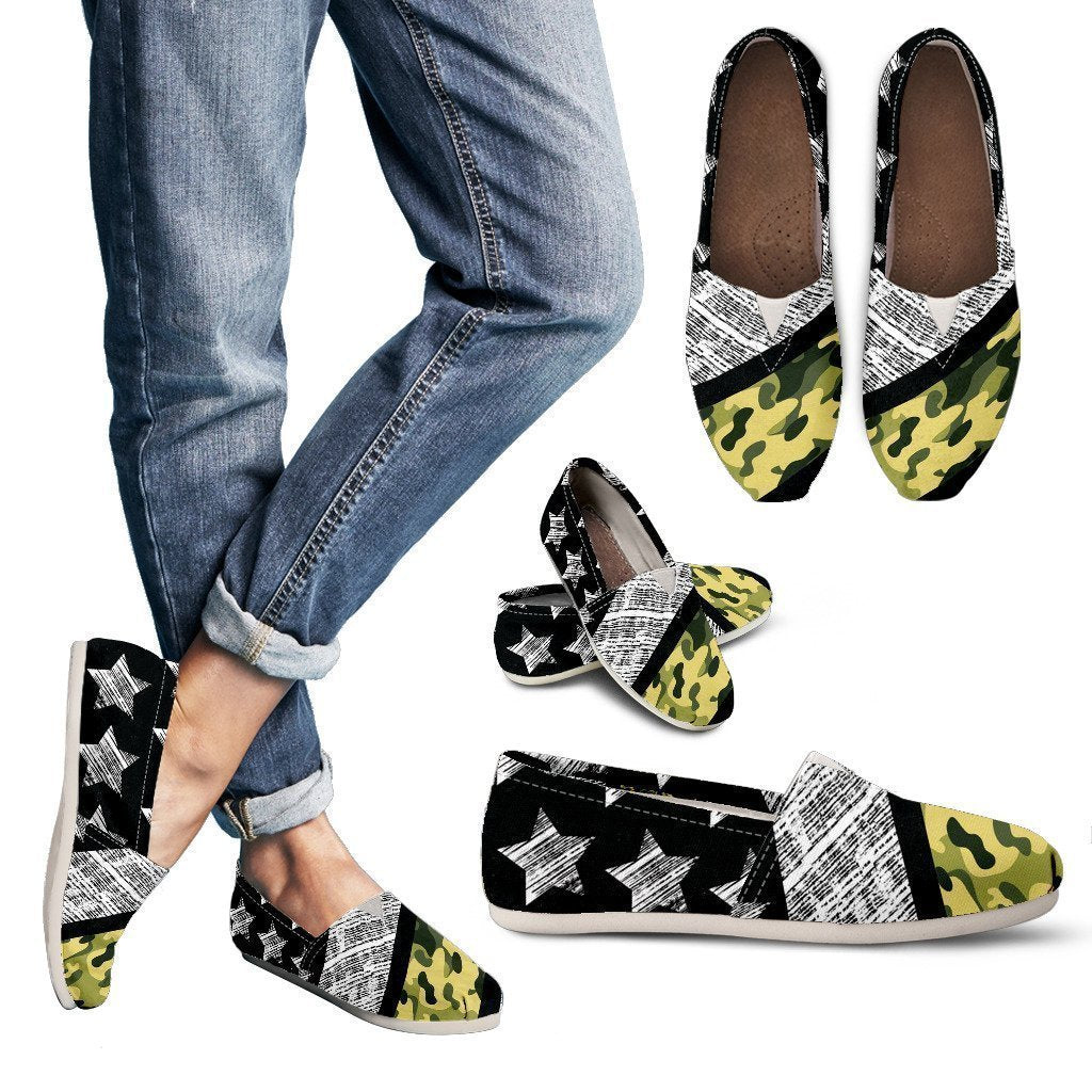 Army Style 3 Women's Casual Shoes-6teenth World™-Women's Casual Shoes-US6 (EU36)-Vibe Cosy™