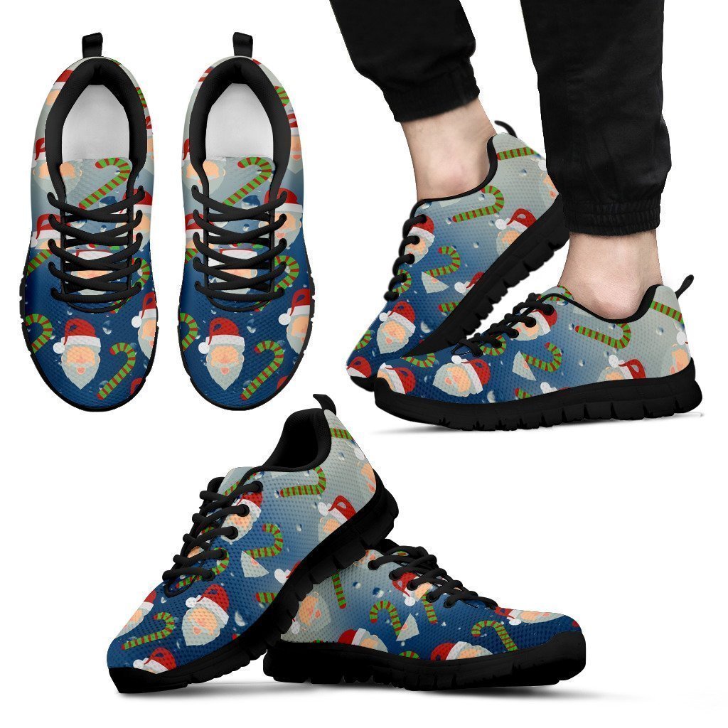 Merry X-mas Blk Sole Men-6teenth World™-Men's Sneakers-US5 (EU38)-Vibe Cosy™