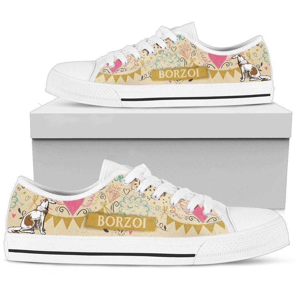 Borzoi Women's Low Top Shoe-6teenth World™-Women's Low Top Shoe-US5.5 (EU36)-Vibe Cosy™
