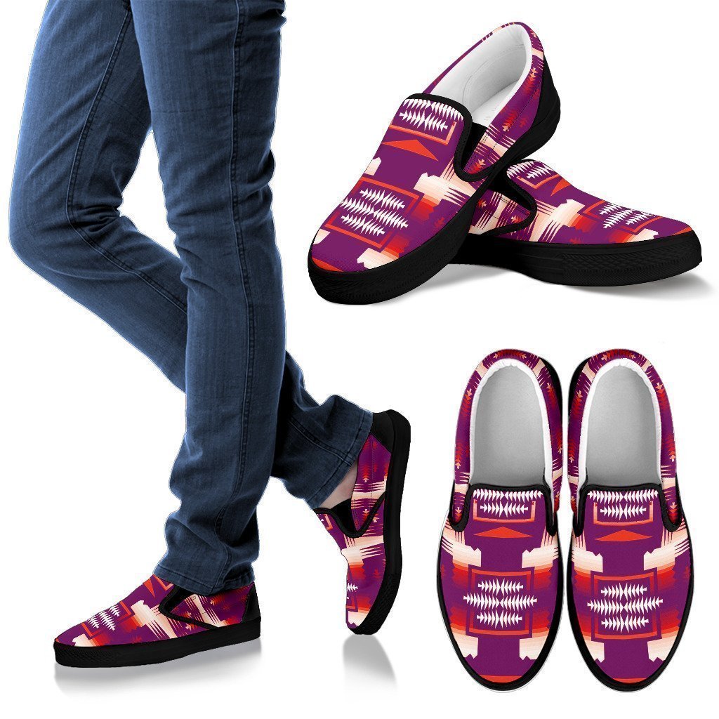 Pretty Moon Sage Men's Slip Ons-6teenth Worldβ’-Kid's Sneakers-US8 (EU40)-Vibe Cosyβ’