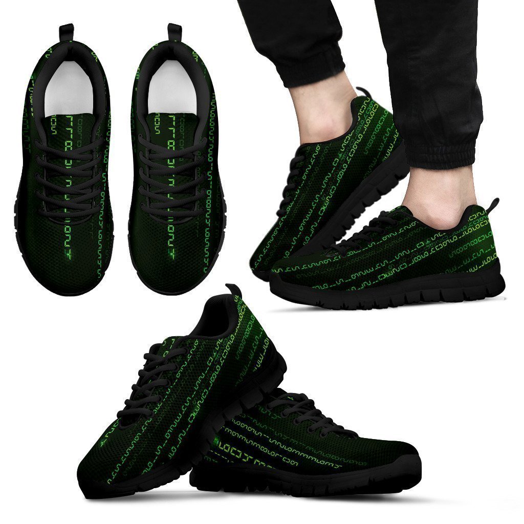 Green numbers Men's Sneakers-6teenth World™-Men's Sneakers-US5 (EU38)-Vibe Cosy™