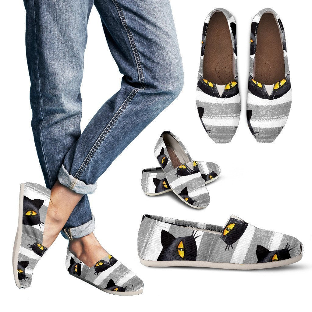 Cat Halloween Women's Casual Shoes-6teenth World™-Women's Casual Shoes-US6 (EU36)-Vibe Cosy™