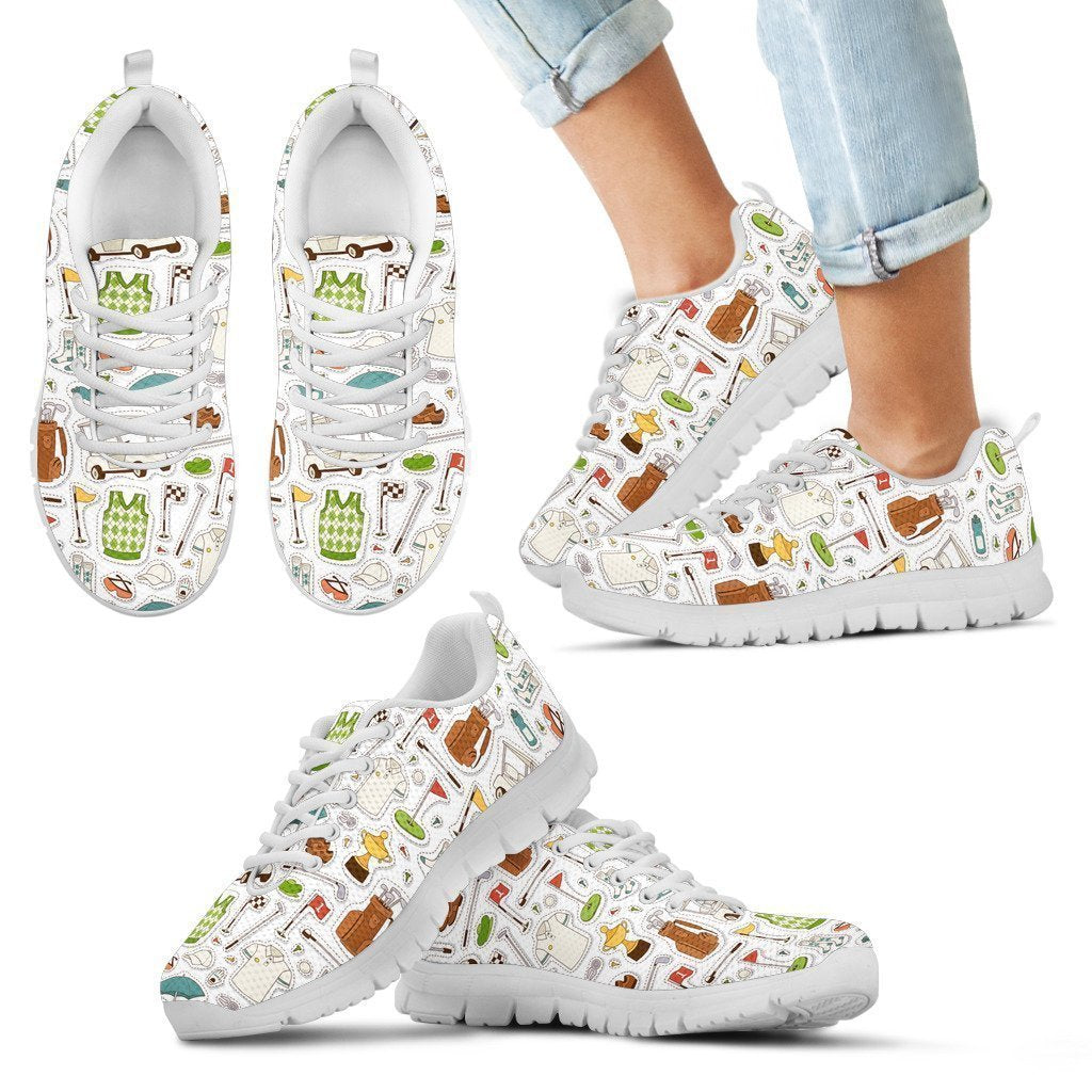 GOLF PATTERN Kid's Sneakers-6teenth World™-Kid's Sneakers-11 CHILD (EU28)-Vibe Cosy™