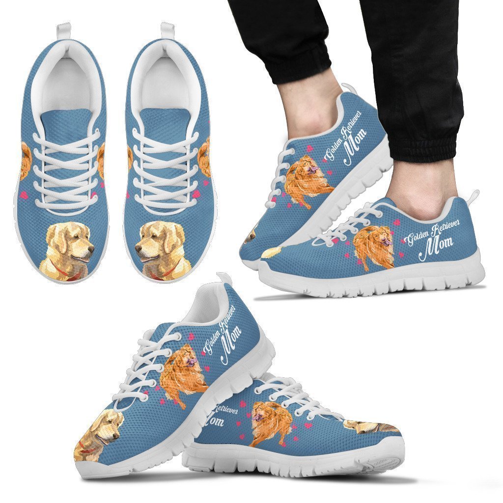 Golden Retriever white Men's-6teenth World™-Men's Sneakers-US5 (EU38)-Vibe Cosy™