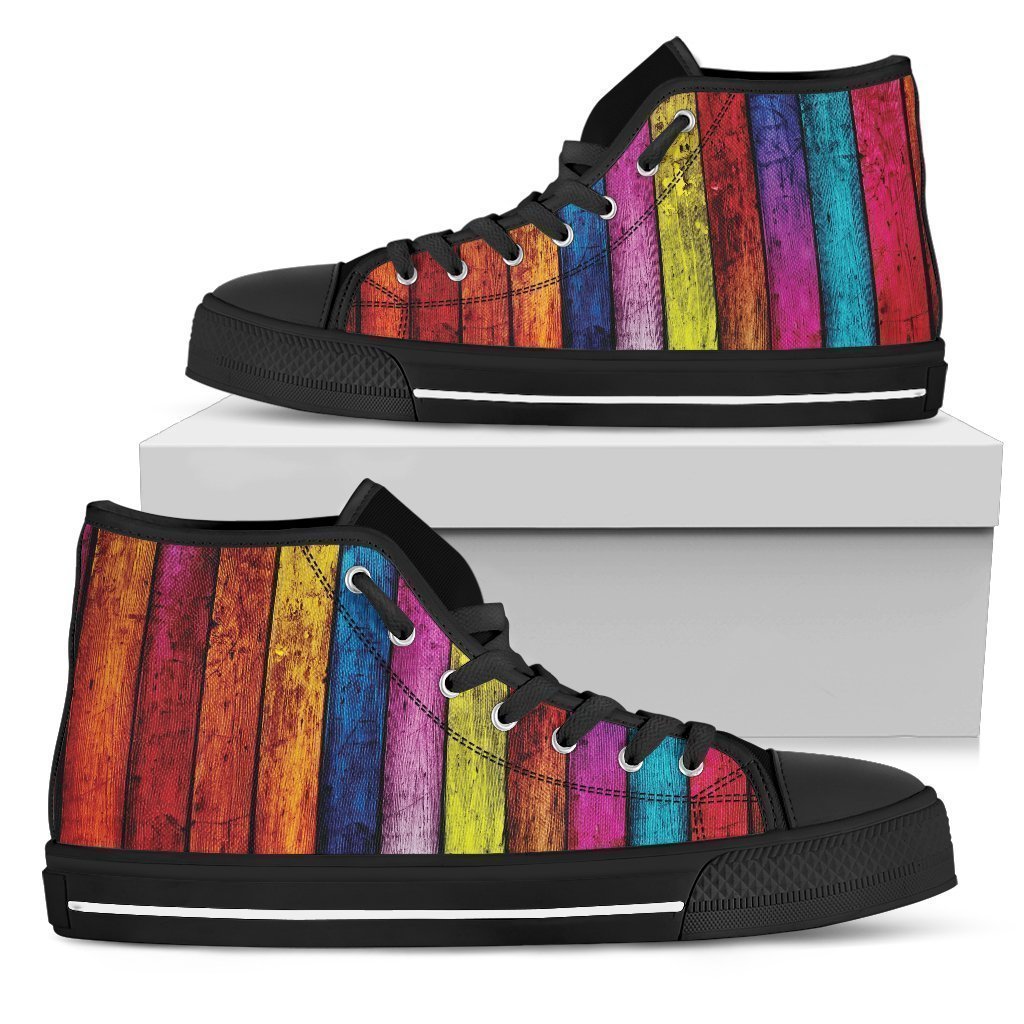 Autism Shoes-Shoes-6teenth Outlet-Womens High Top - Black - Autism Shoes-US5.5 (EU36)-Vibe Cosy™