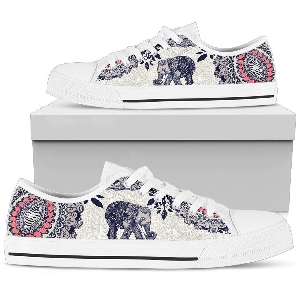 Elephant Women's Low Top Shoe-6teenth World™-Women's Low Top Shoe-US5.5 (EU36)-Vibe Cosy™