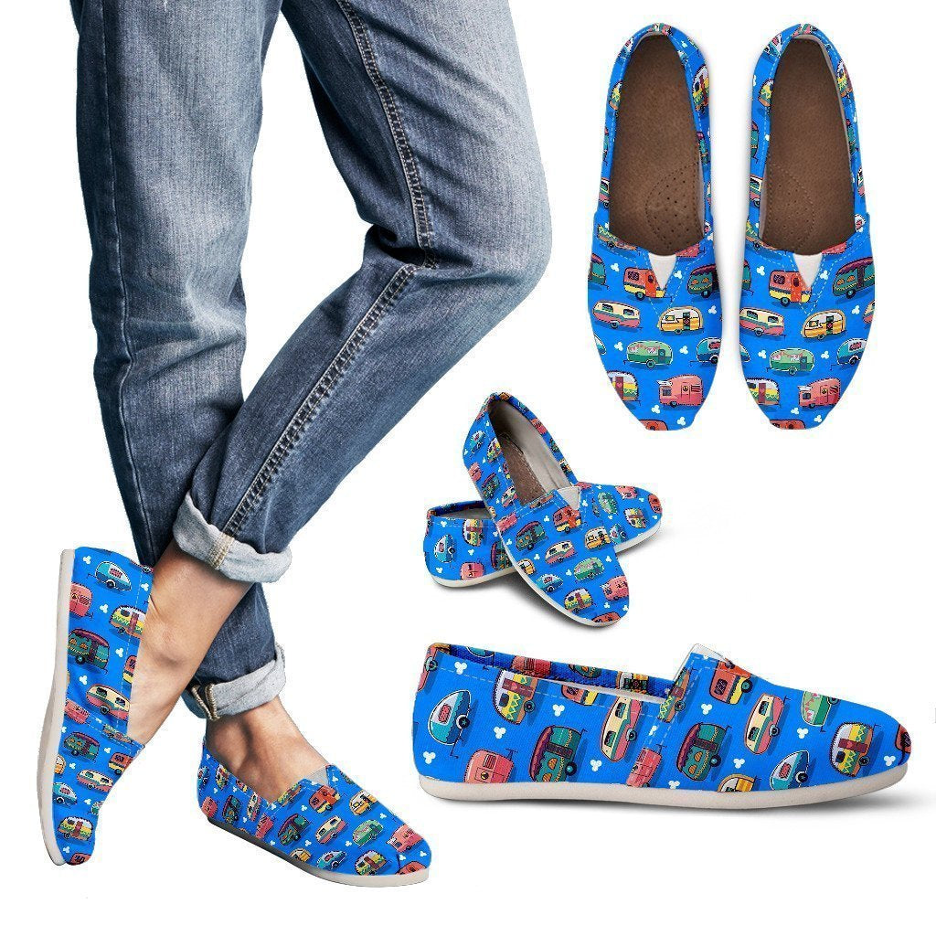 Campers Blue - Women's Casual Shoes-6teenth World™-Women's Casual Shoes-US6 (EU36)-Vibe Cosy™