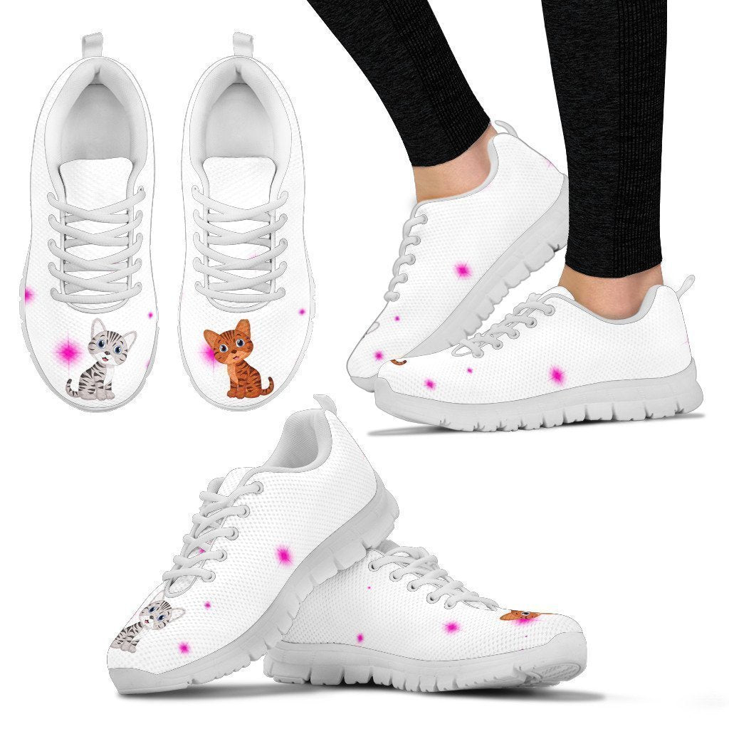 Women's Cat Sneakers-6teenth World™-Women's Sneakers-US5 (EU35)-Vibe Cosy™
