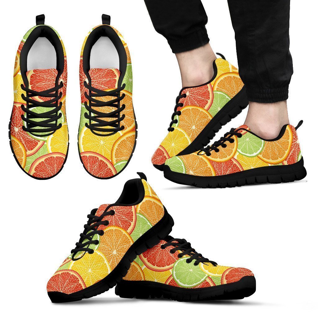 Orange Men's Sneakers-6teenth World™-Men's Sneakers-US5 (EU38)-Vibe Cosy™