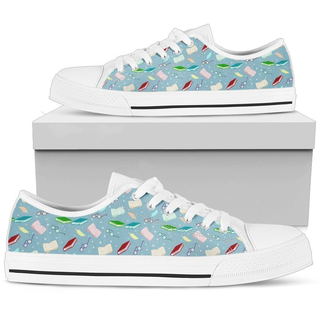 Book Women's Low Top Shoe-6teenth World™-Women's Low Top Shoe-US5.5 (EU36)-Vibe Cosy™