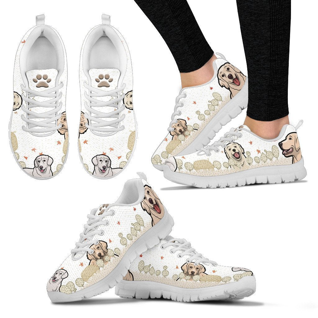 golden retriever Women's Sneakers-6teenth World™-Women's Sneakers-US5 (EU35)-Vibe Cosy™