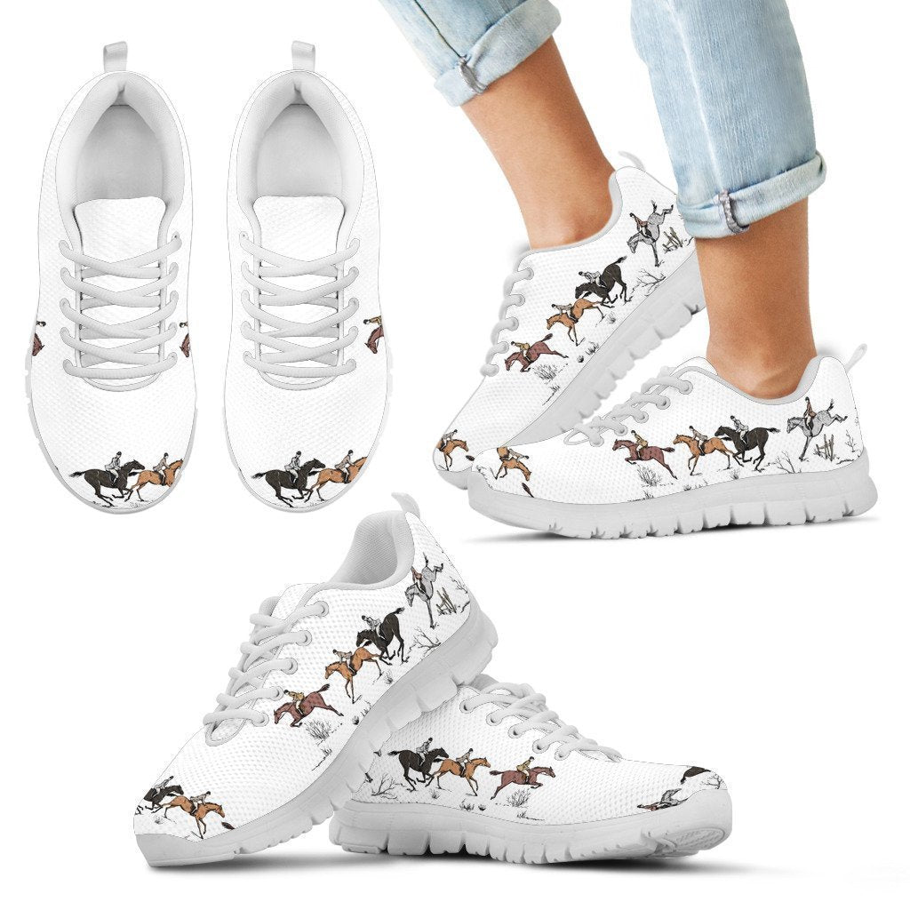 Horse Art Kid Sneakers-6teenth World™-Kid's Sneakers-11 CHILD (EU28)-Vibe Cosy™