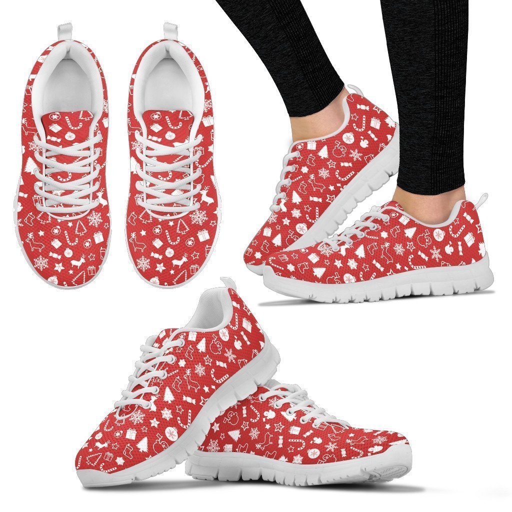 Chistmas SWomen's Sneakers-6teenth World™-Women's Sneakers-US5 (EU35)-Vibe Cosy™